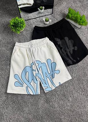 Шорты syna world мужские | хлопок | s-xl | черные / белые
