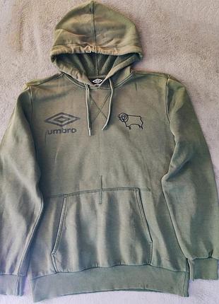 Худи мужское umbro размер m хаки зеленый cotton 80% polyester 20%