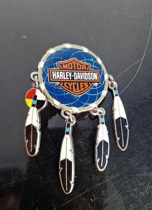 Колекційний оригінальний пін значок harley-davidson dreamcatcher 2011 (usa)