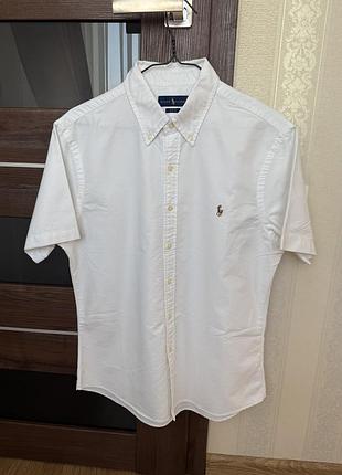 Сорочка/рубашка ralph lauren розмір l. slim fit. 100% оригінал. стан нової речі.