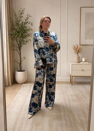 Zara premium collection | новий костюм із преміальної колекції | розкішний квітковий принт