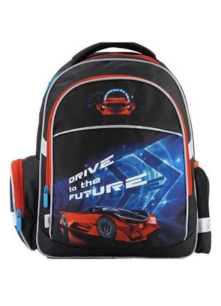 Шкільний рюкзак kite super car k18-510s-2 хлопчика портфель