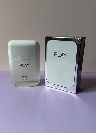 Туалетна вода оригінал play for her eau de toilette givenchy