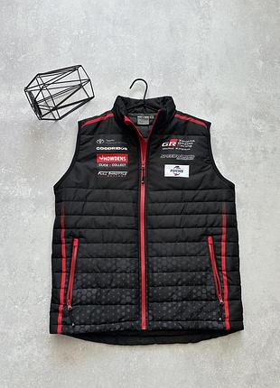 Оригінальна безрукавка toyota gr racing “big logo” men’s