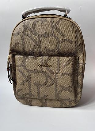 Рюкзак жіночий calvin klein original коричневий