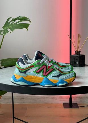 Кроссовки женские new balance 9060 beach glass pink