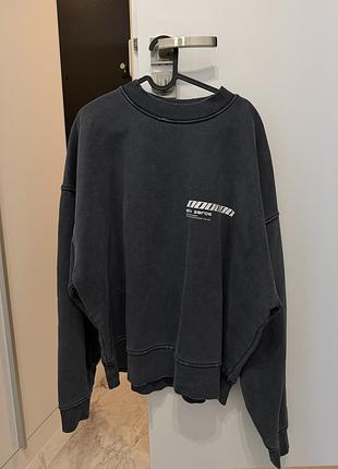 Sweatshirt millionaire washed кофта six zeros
