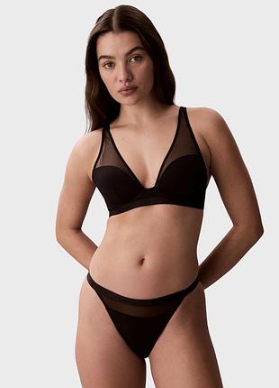 Новий бюстгальтер calvin klein lightly lined plunge, s, оригінал