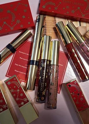 Губные помады из лимитированной праздничной коллекции estée lauder celestial eclipse holiday collection