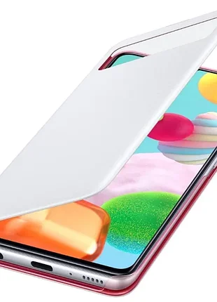 Чохол-книжка s view wallet cover для  galaxy a41 (a415) (ef-ea415pwegru) white