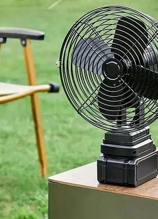 Беспроводной вентилятор с аккумулятором 48v | портативный li-ion вентилятор 35w | для дома, дачи, кемпинга