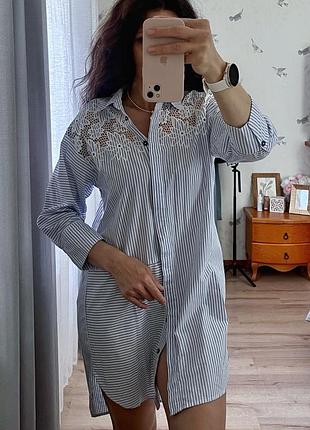 Сукня сорочка zara в ідеальному стані