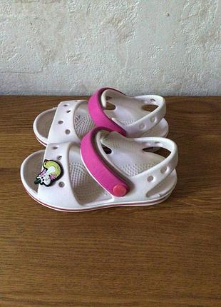 Оригiнальнi босоножки croks, р с7, на 23-24 (14, 5 см)