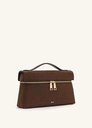 Жіноча сумка кросс-боді через плече jw pei thea top handle bag mocha brown оригінал