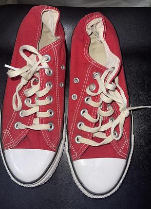 Оригінальні кеди converse chuck taylor all star ox red • розмір 39