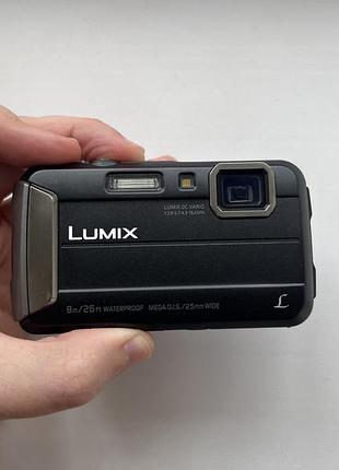 Фотоапарат y2k камера panasonic lumix dmc ft30 чорний + карта 16гб