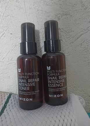Тонер и эссенция mizon корея