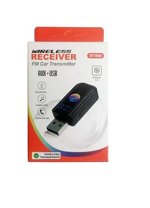 Bluetooth адаптер bt 960 usb aux