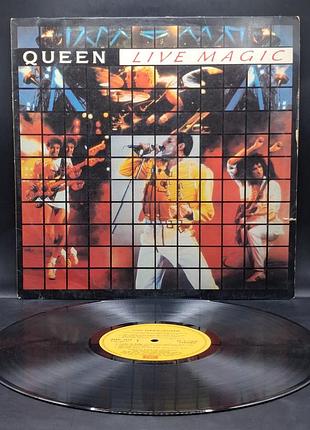 Колекційне! queen - live magic - vinyl (lp, album, stereo), 1986 made in india /платівка /вініл /vinyl /vintage