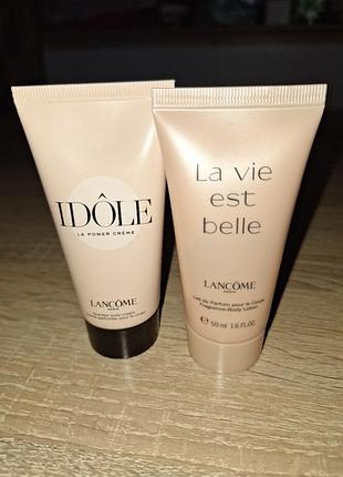 Парфюмированный крем для тела lancome,50ml