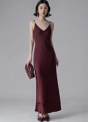 Платье copelia шёлк s в білизняному стилі вінтаж в стилі dior та la perla