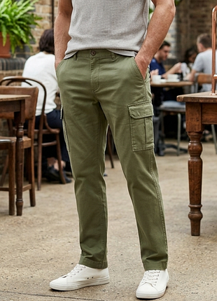 Чоловічі штани карго m&s (marks & spencer) regular fit р. 34/33