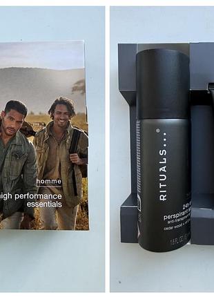 Набір чоловічий rituals homme high performance essentials