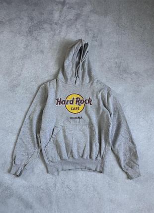Жіноча кофта hard rock  cafe vienna розмір м сірого кольору