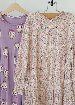 Комплект платьев для девочки h&amp;m+sinsay 122 см (6-7 лет)
