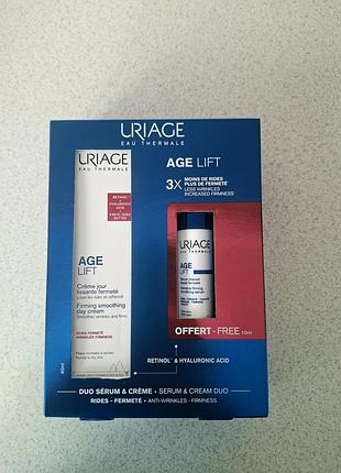 Uriage age lift денний крем крем під очі з ретинолом