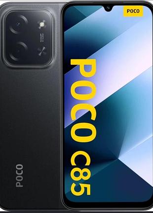 Новий смартфон росо c85 global version 128gb, процесор mediatek helio g81-ultra 6.9" dot drop display 50mp основна камера 6000mah nfc