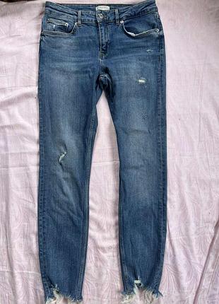 Джинсы женские скинни zara