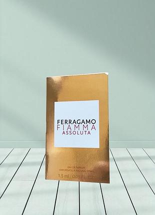 Ferragamo fiamma assoluta – парфумована вода для жінок (пробник)