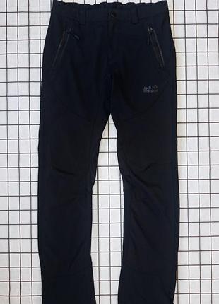 Треккинговые брюки jack wolfskin gravity slope softshell на технологии stormlock