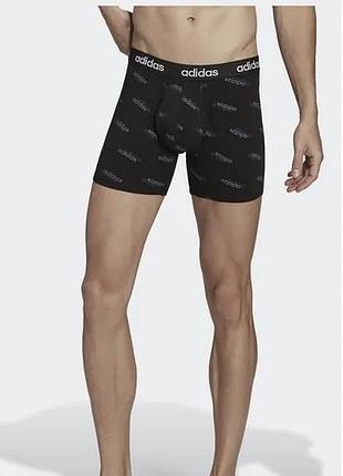 Мужские трусы боксерки адидас adidas хлопковые котон
