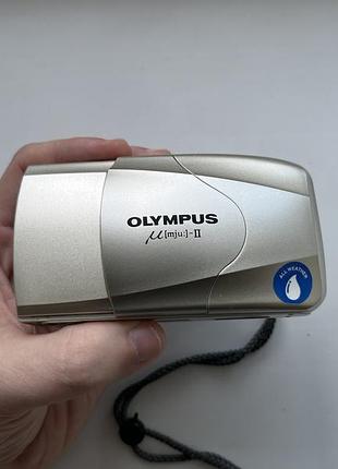 Фотоапарат плівковий камера olympus mju μ ii stylus epic point & shoot 35mm легенда стан