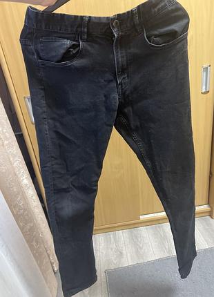 Чорні жіночі скіні джинси розмір s/m denim