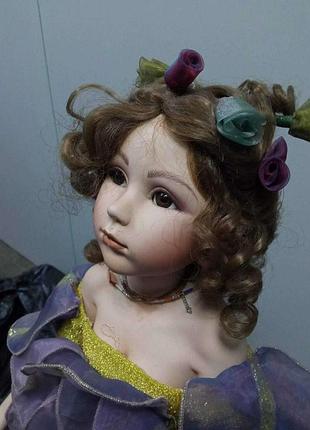 Б/у кукла фарфоровая oncrown collection "heaven" 1190/3500