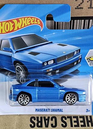Машинка hot wheels 2026 - maserati shamal - factory fresh