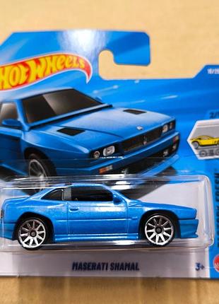 Машинка hot wheels 2026 - maserati shamal - factory fresh