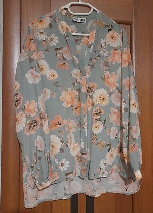 Блуза сорочка жіноча fall winter spring summer 100% шовк розмір м