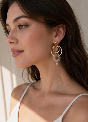 Сережки stradivarius