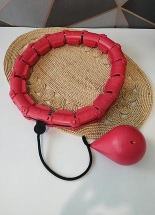 Хулахуп для схуднення hula hoop massager масажний обруч для схуднення