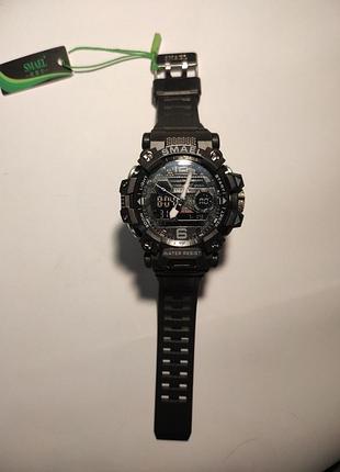 Мужские тактические спортивные часы smael 8072 original.
