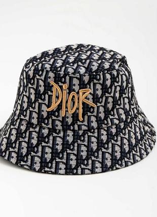 Панама с логотипом dior