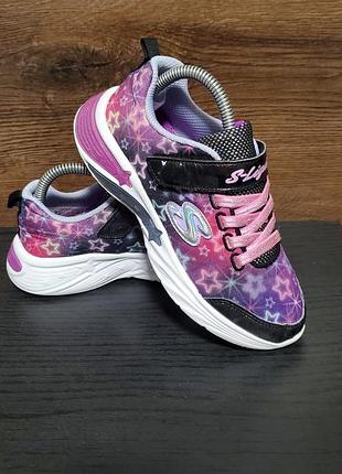 Дитячі кросівки skechers s-lights: star sparks