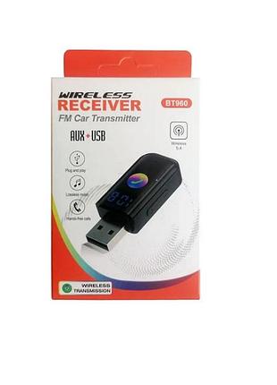 Bluetooth адаптер bt 960 usb aux
