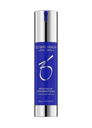 Освітлювальний крем для обличчя і тіла zo skin health brightalive skin brightener 50 мл