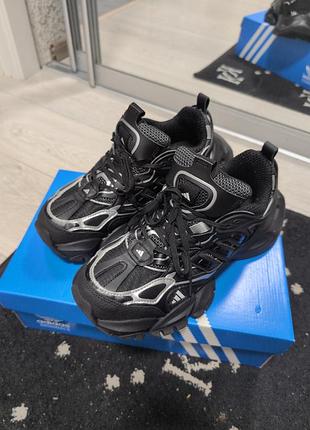 Кросівки чоловічі adidas vento xlg deluxe black nd, 41