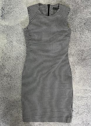 Mcq alexander mcqueen сукня футляр міді xs клітинка gingham